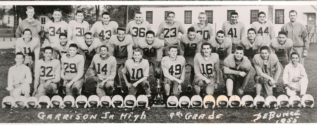 Garrison Football Team 1955