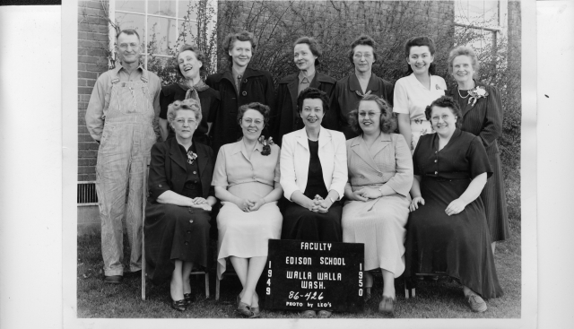 Edison faculty 1949-50