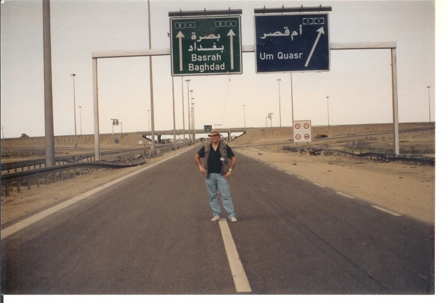 Hey, I must have taken a wrong turn!
(Steve Singleton, Iraq)