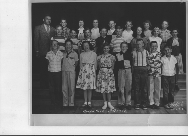 Green Park 6th Grade - 1953