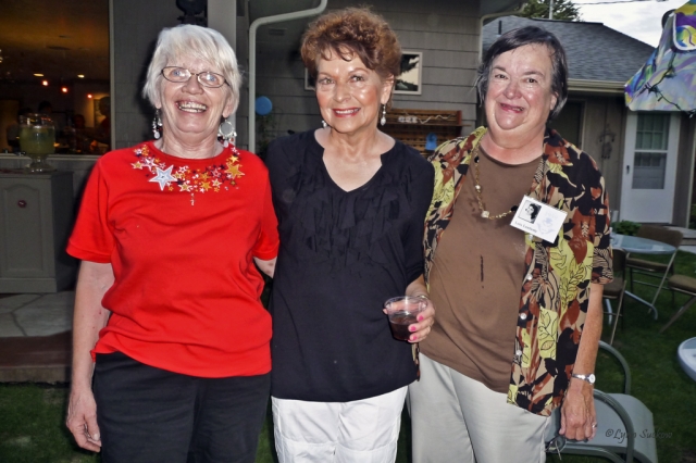 Ann (Moffitt) Engen, Carol (Mercado) Toombs, and Lois (Lenfesty)Springer