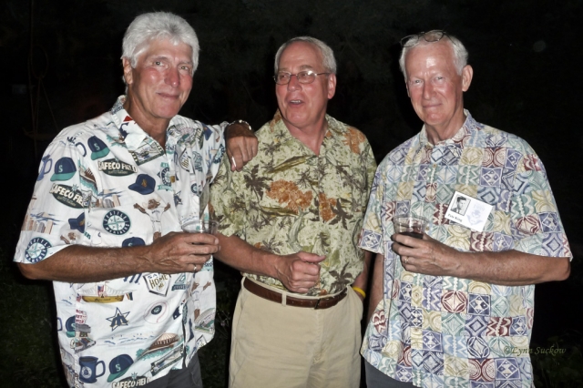 Jerry Klundt, Bob Baker, and Pete King.
