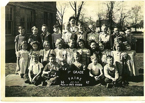 Paine School 1st grade 1946-1947